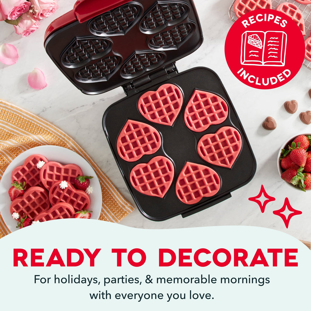 Multi Mini Heart Waffle Maker I4
