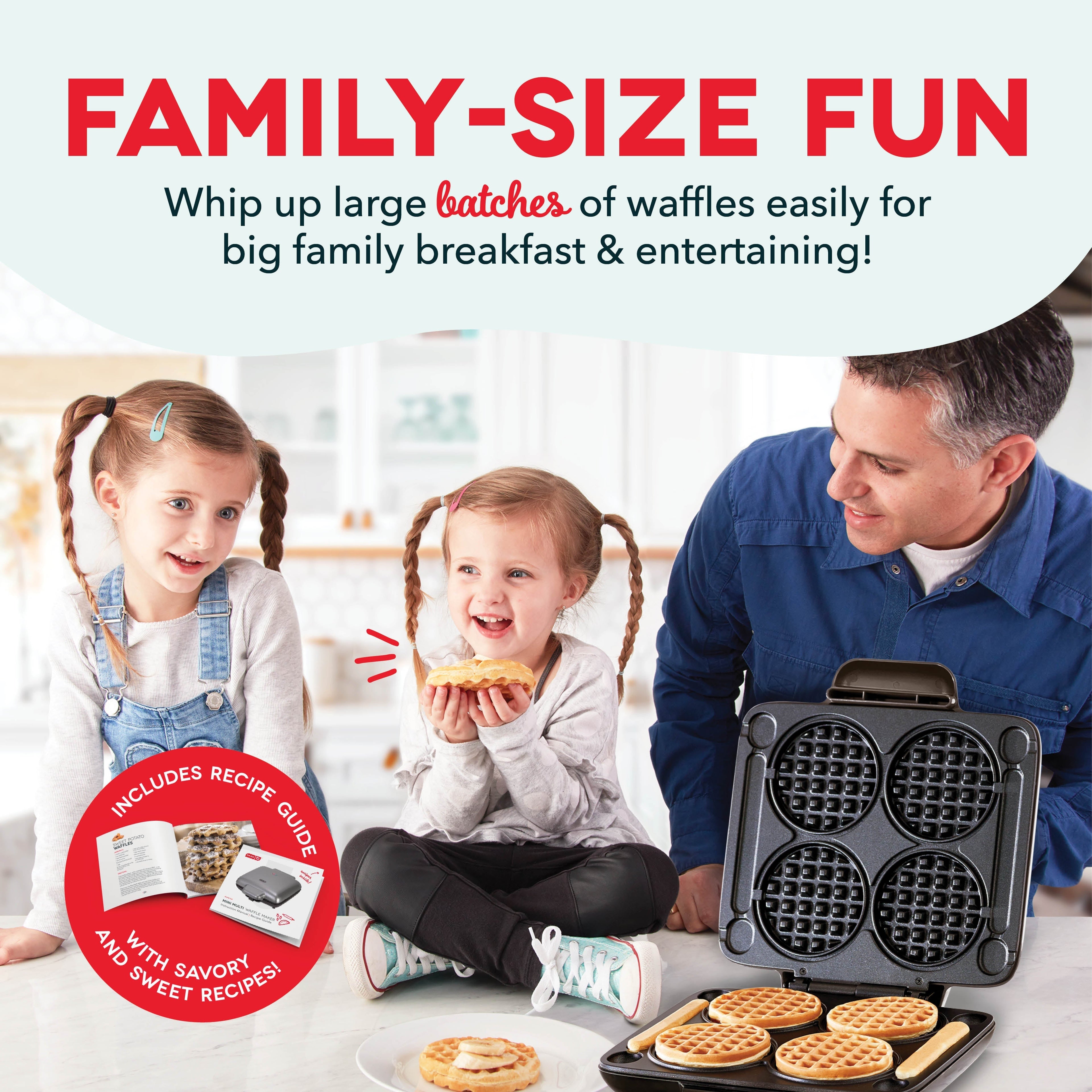 Multi Mini Waffle Maker Q7