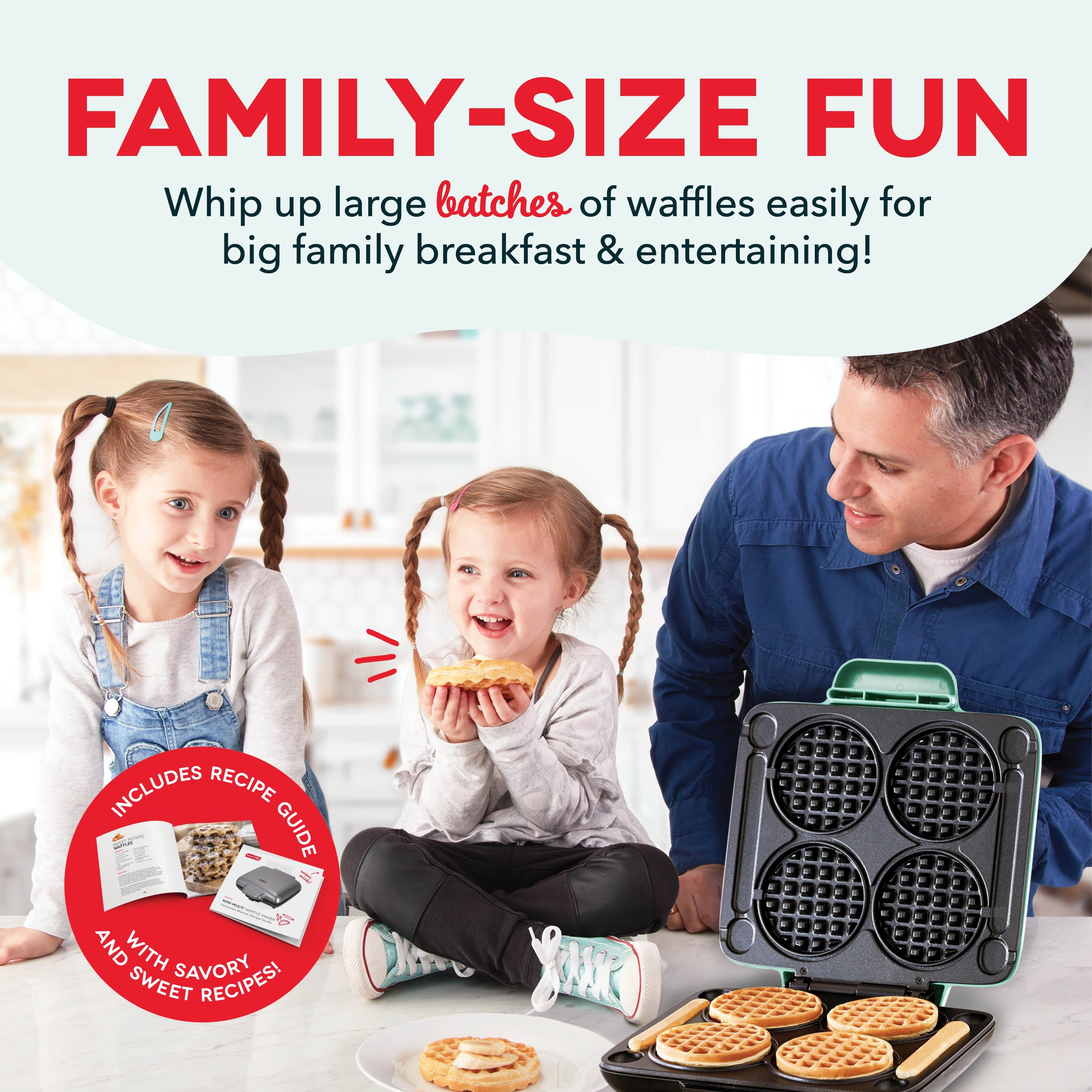 Multi Mini Waffle Maker Q7