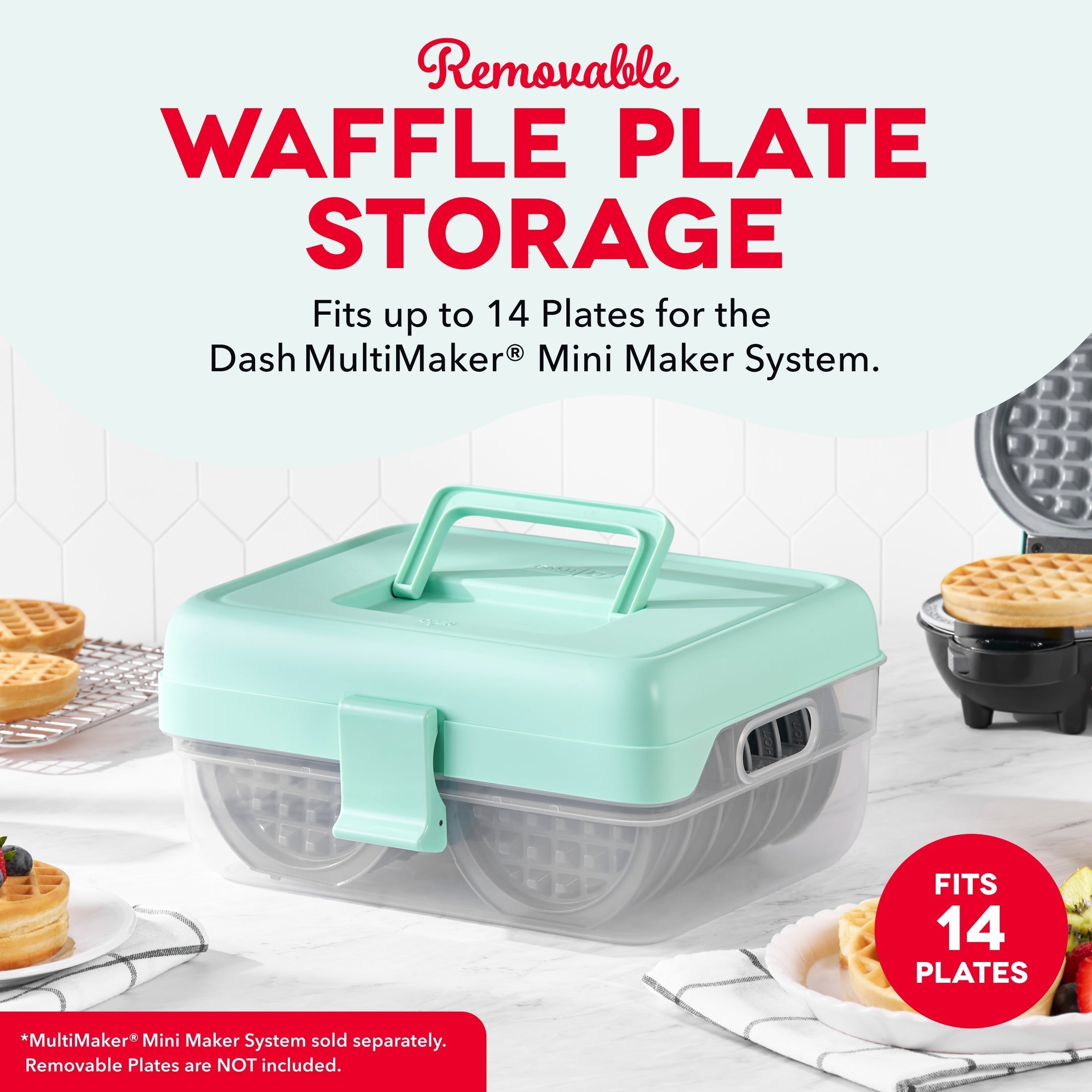 MultiMaker Mini System: Removable Plate Storage Case J6