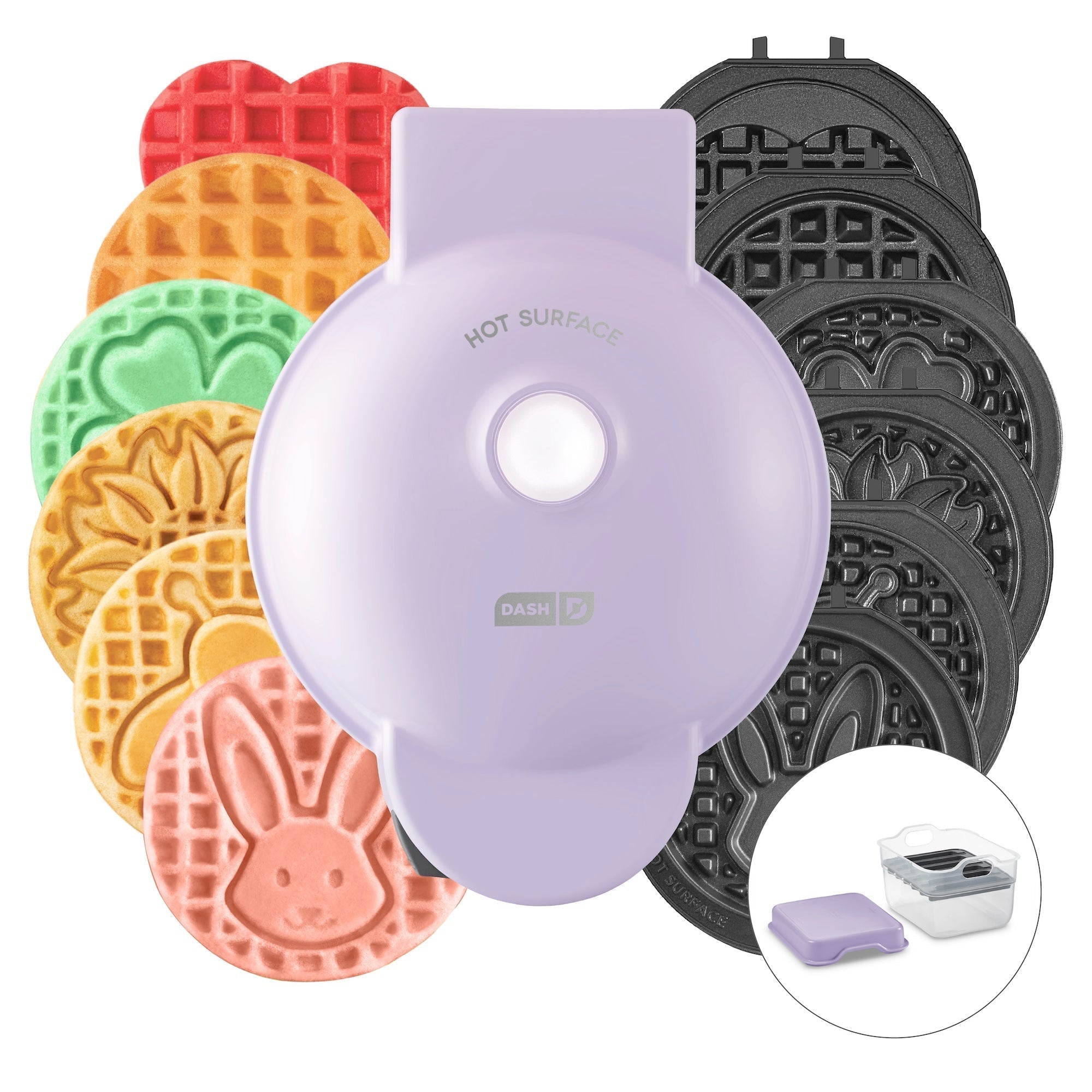 MultiMaker Mini System with Removable Plates: Waffle & Griddle G4