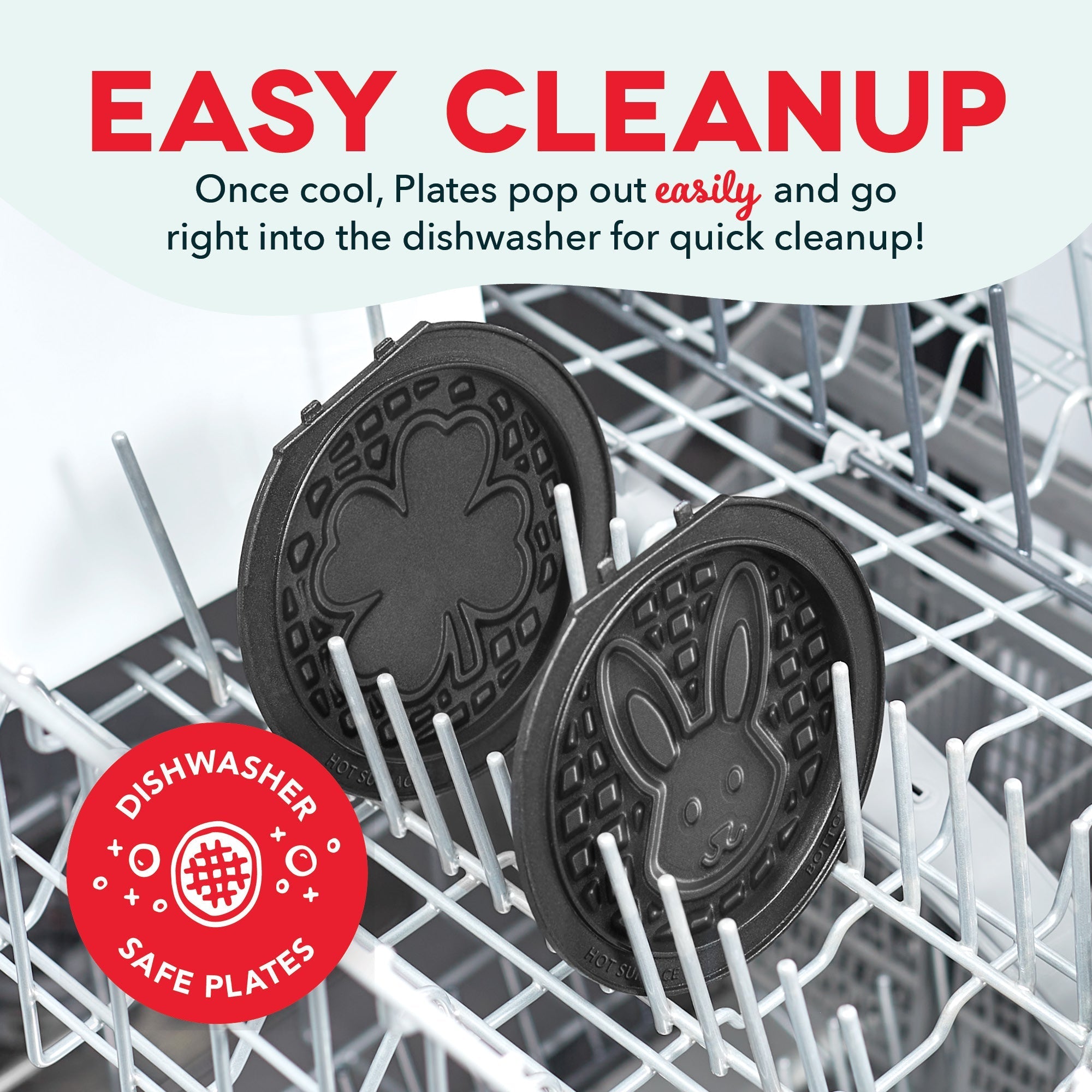 MultiMaker Mini System with Removable Plates: Waffle & Griddle G4