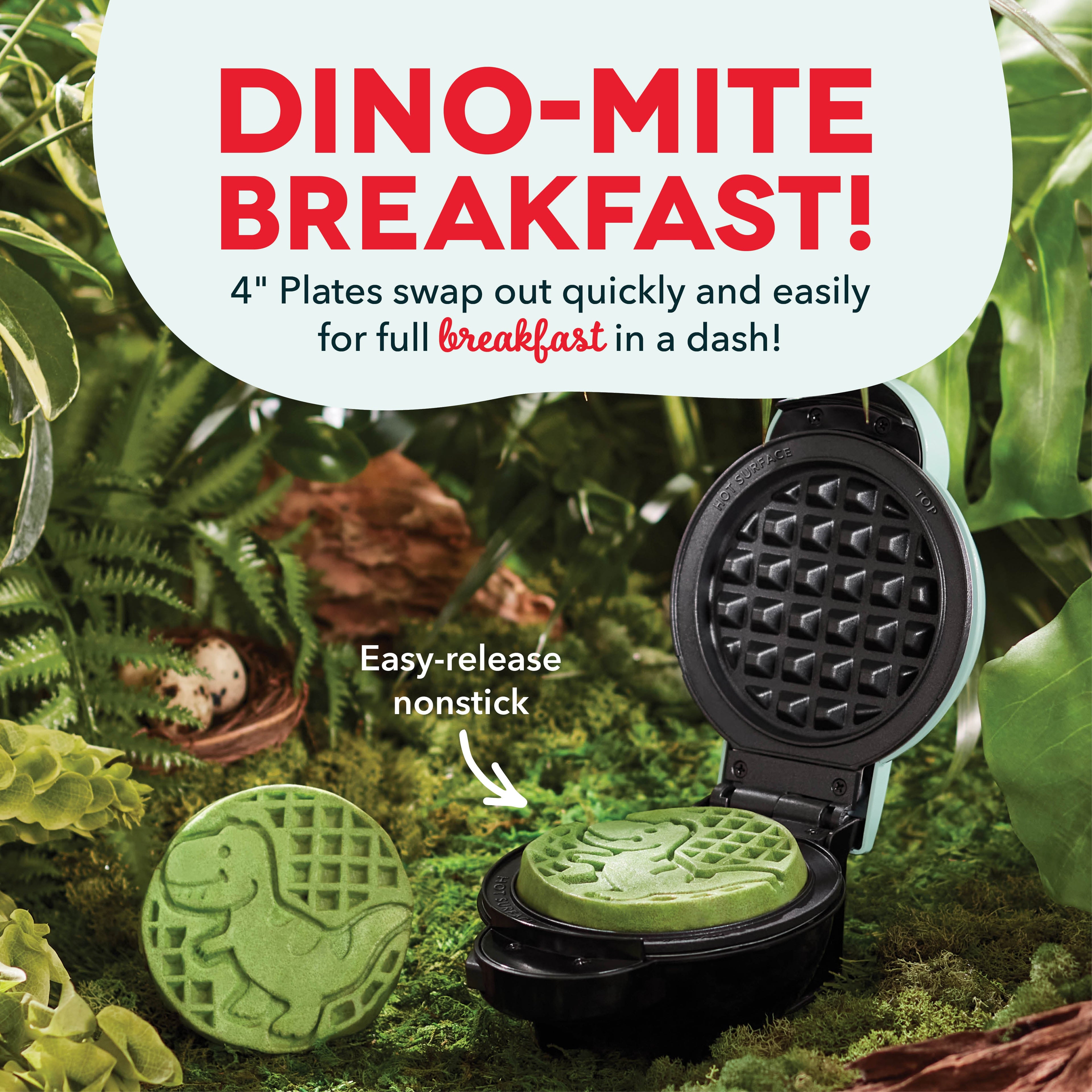 MultiMaker Mini System with Removable Plates: Waffle & Griddle G4