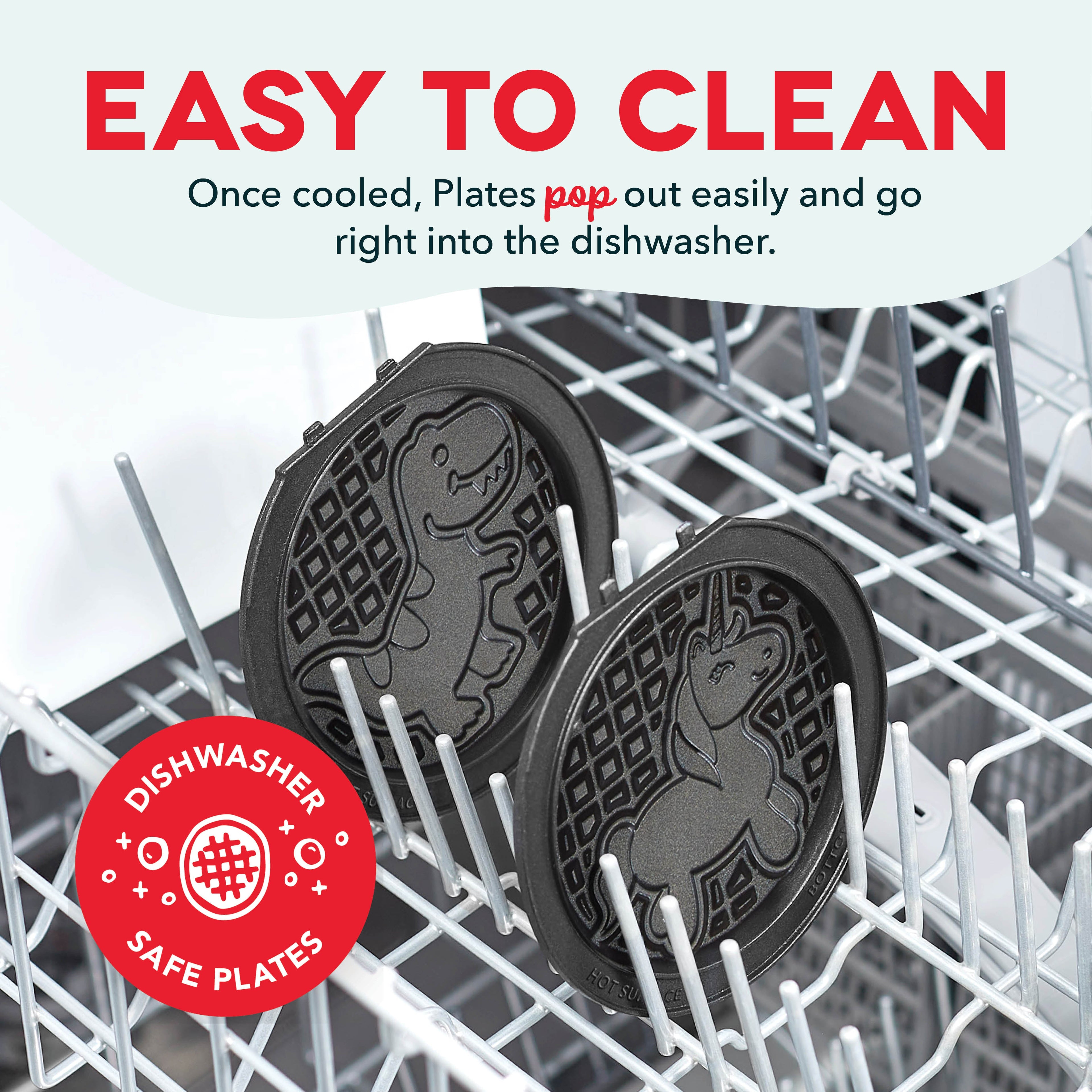 MultiMaker Mini System with Removable Plates: Waffle & Griddle G4