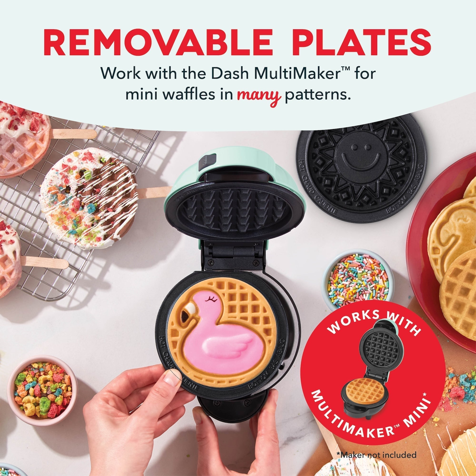 MultiMaker Mini System: Removable Plate Sets E2