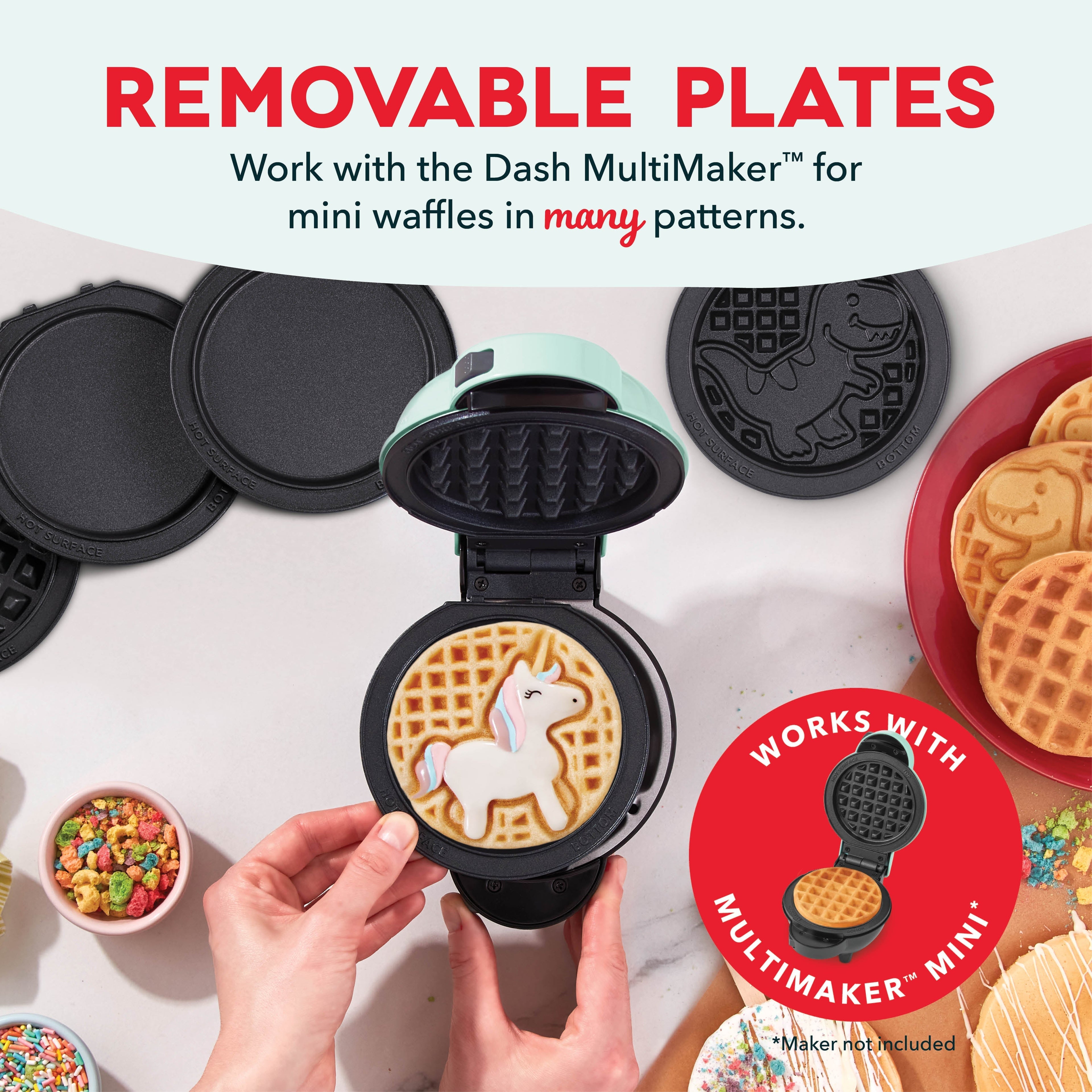 MultiMaker Mini System: Removable Plate Sets E2