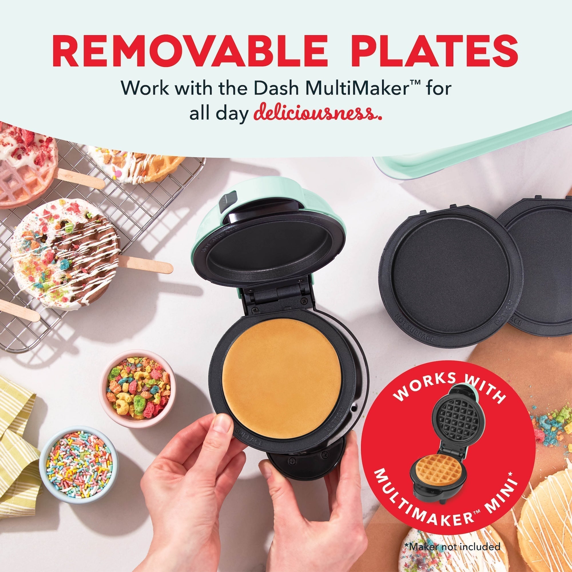 MultiMaker Mini System: Removable Plate Sets E2