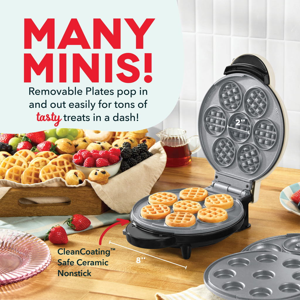 MultiMaker Treat Maker System: Waffle Bite, Mini Donut, Mini Cupcake E6
