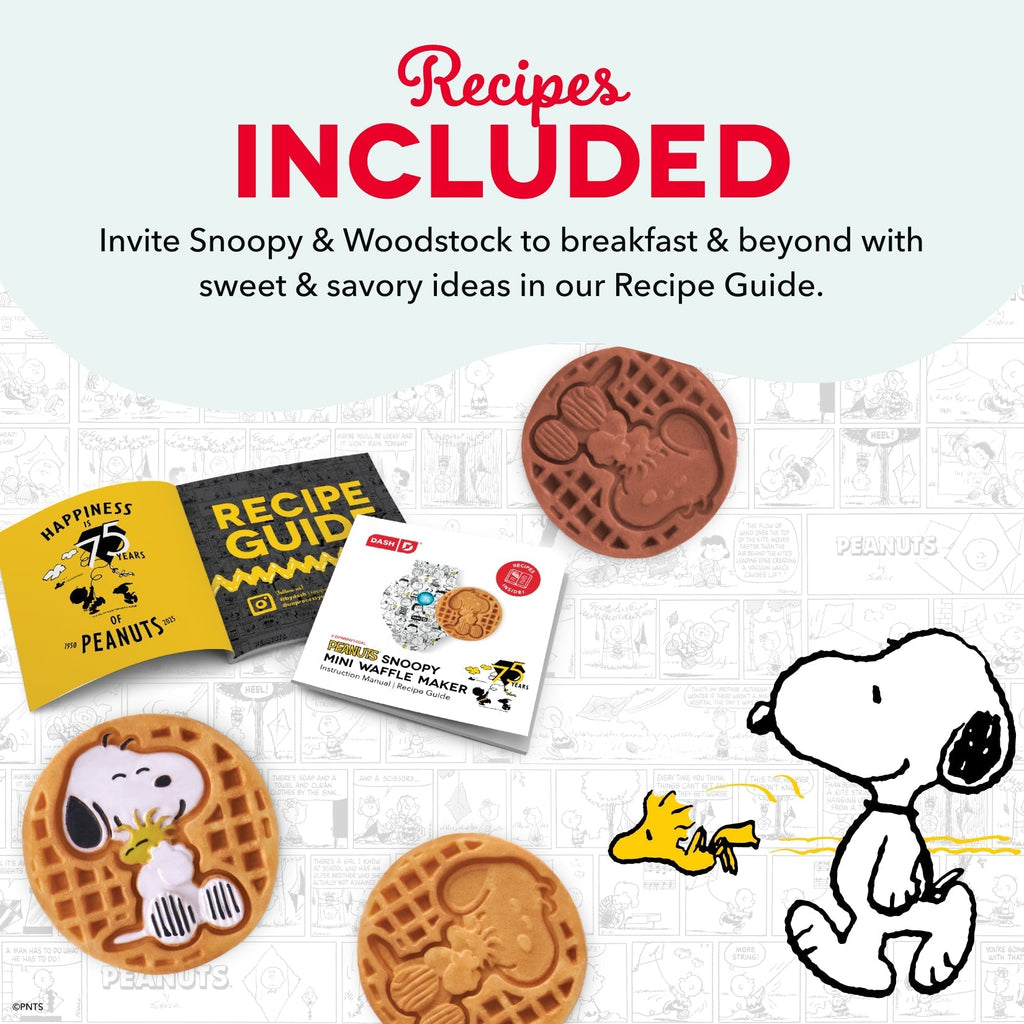 Peanuts x 75th Anniversary Mini Waffle Maker I4