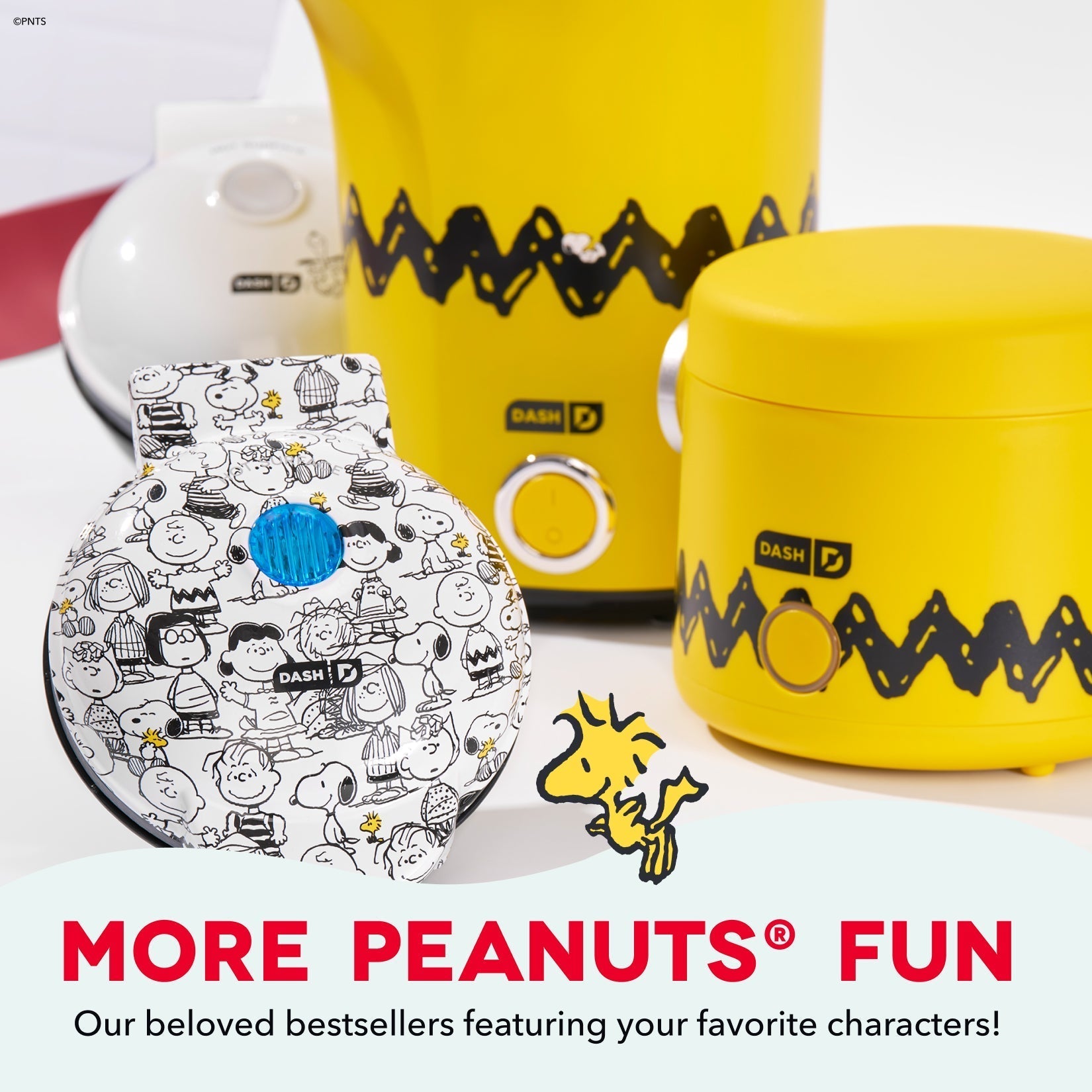 Peanuts x 75th Anniversary Mini Waffle Maker I4