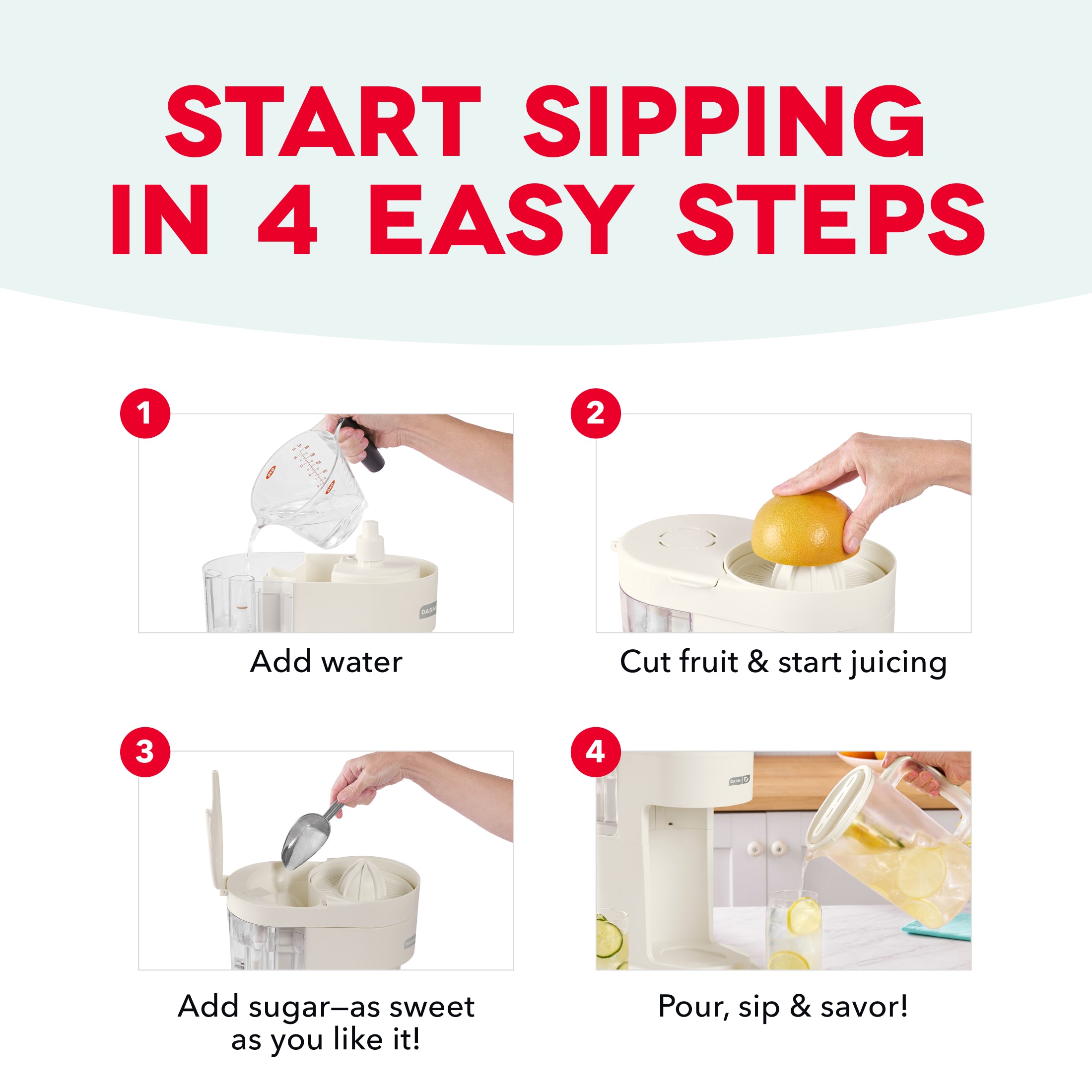 Lemonade Maker & Citrus Juicer F5