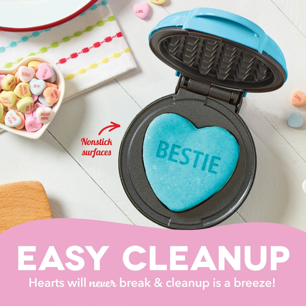 x Sweethearts Mini Waffle Maker J8