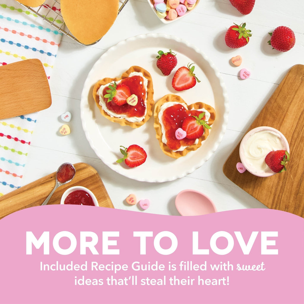 x Sweethearts Mini Waffle Maker J8