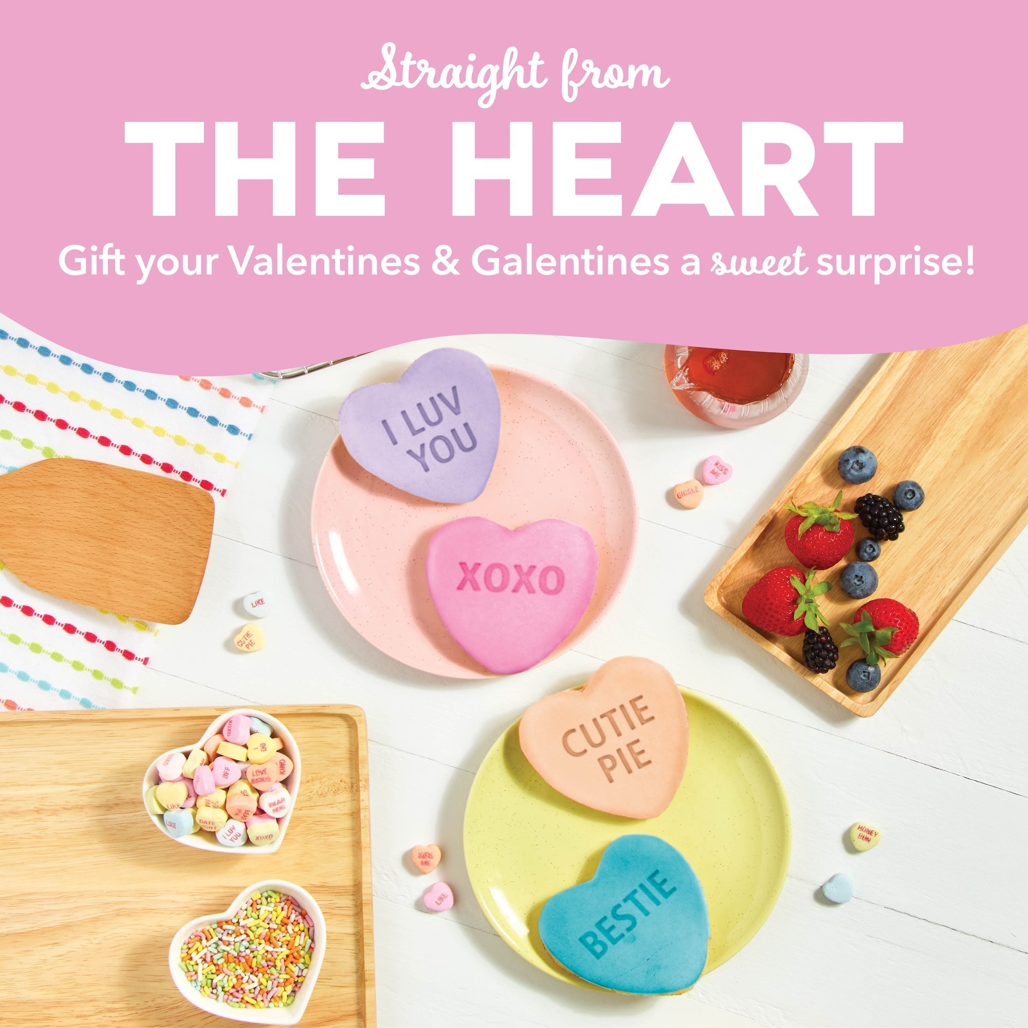 x Sweethearts Mini Waffle Maker J8