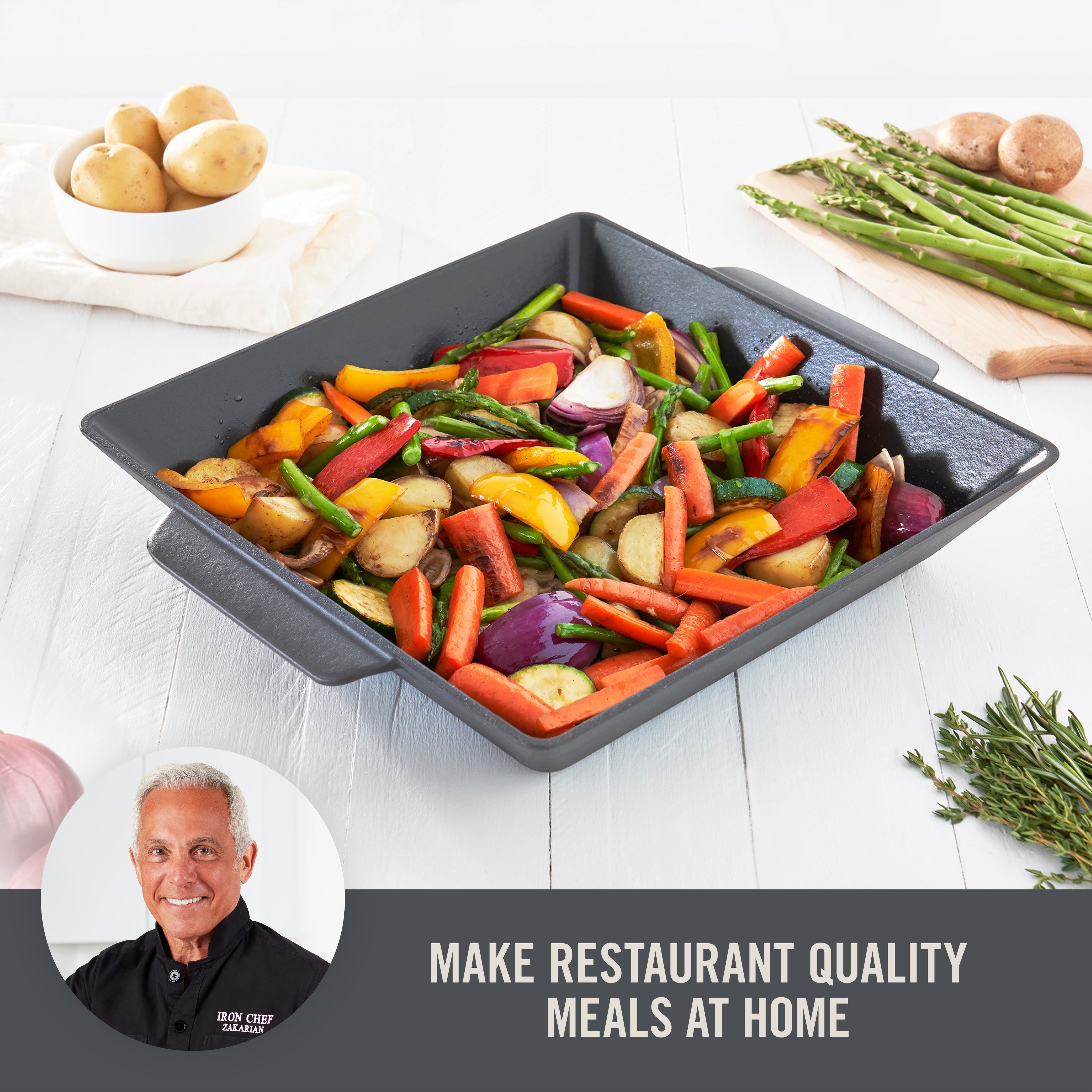 11" Grilling and Roasting Pan G0