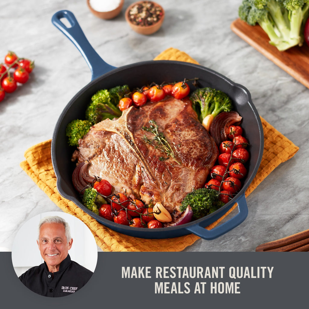 11” Nonstick Cast Iron Skillet Y1