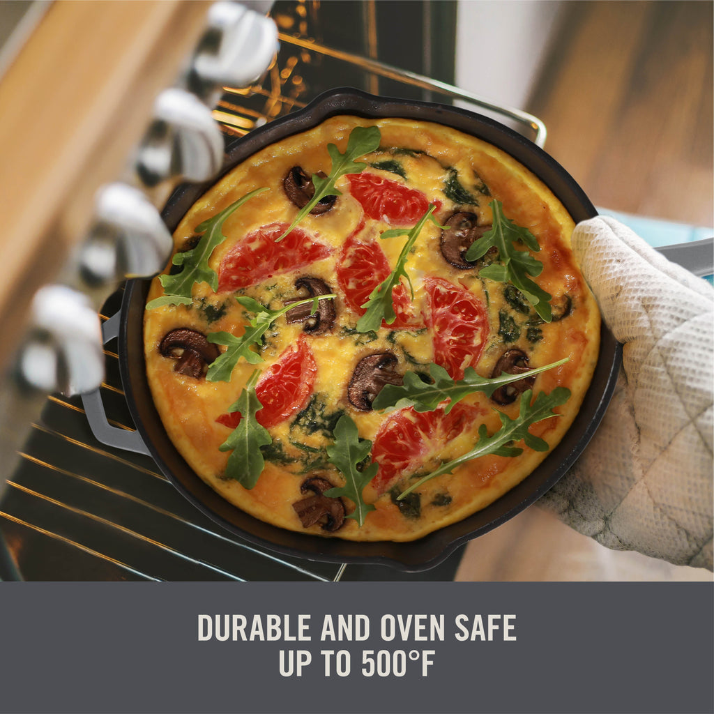 11” Nonstick Cast Iron Skillet Y1