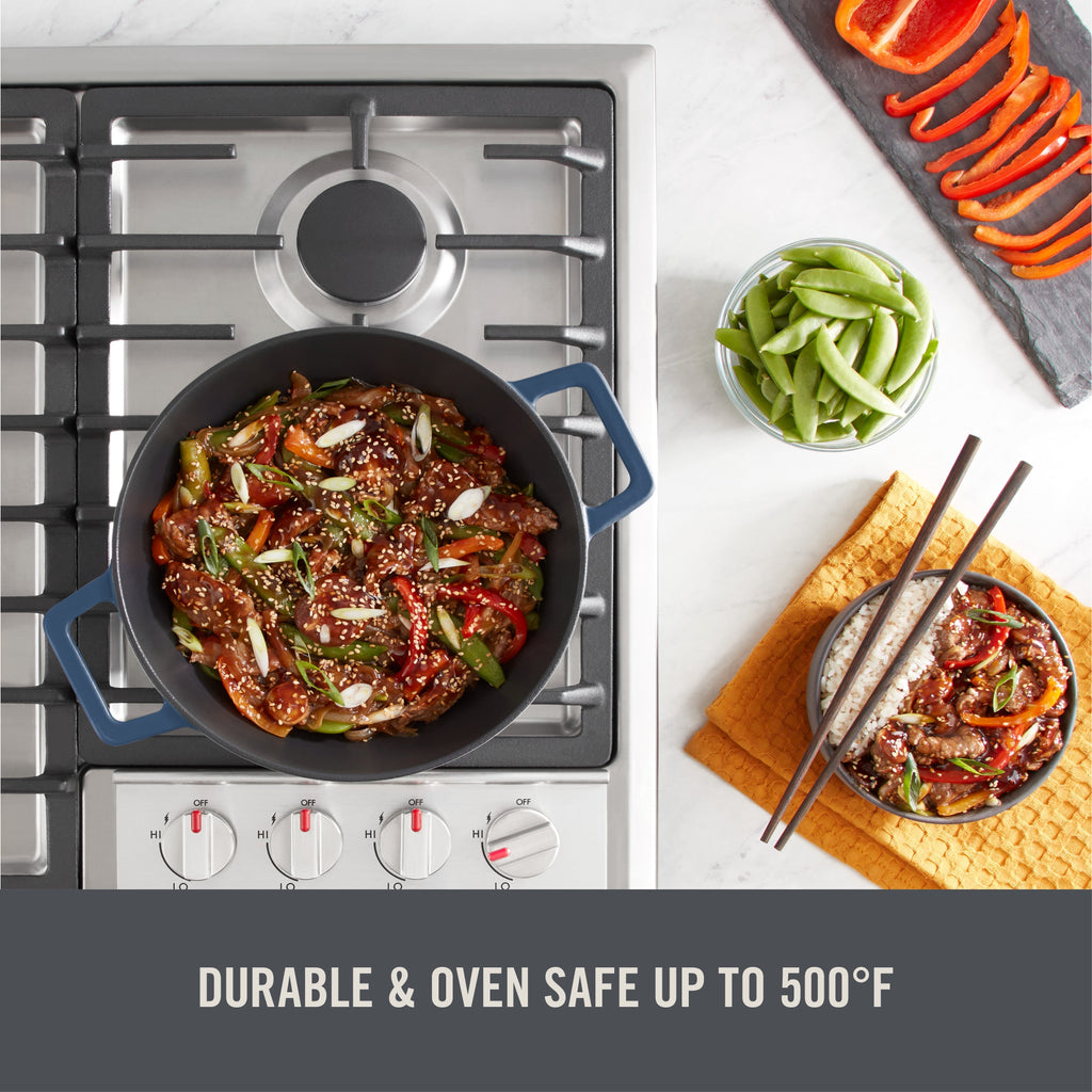 14" Nonstick Cast Iron Wok M9