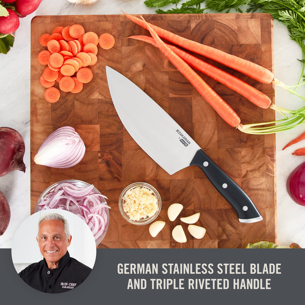 7" Rocking Chef Knife with Sheath C0