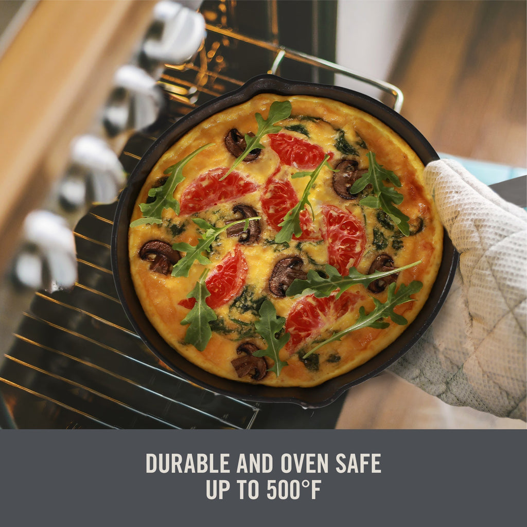 9.5" Nonstick Cast Iron Skillet A7