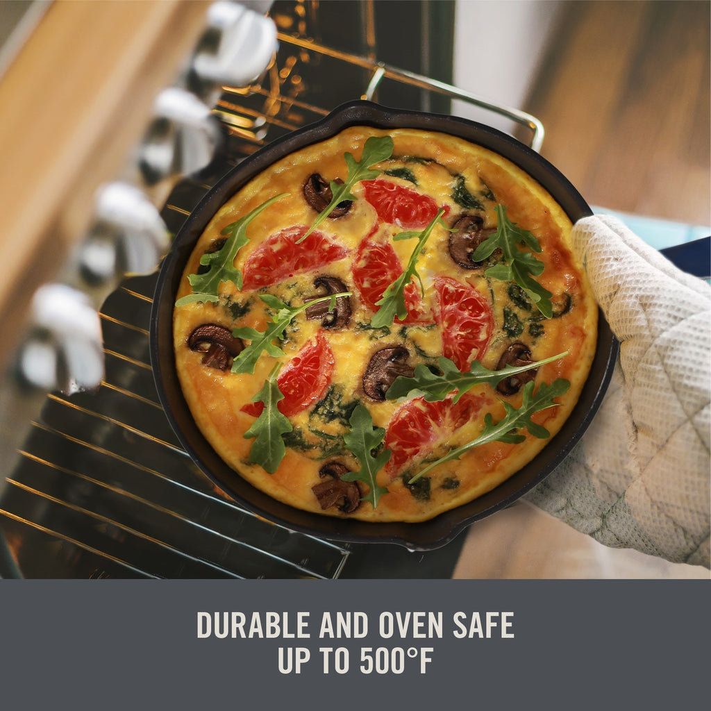 9.5" Nonstick Cast Iron Skillet A7
