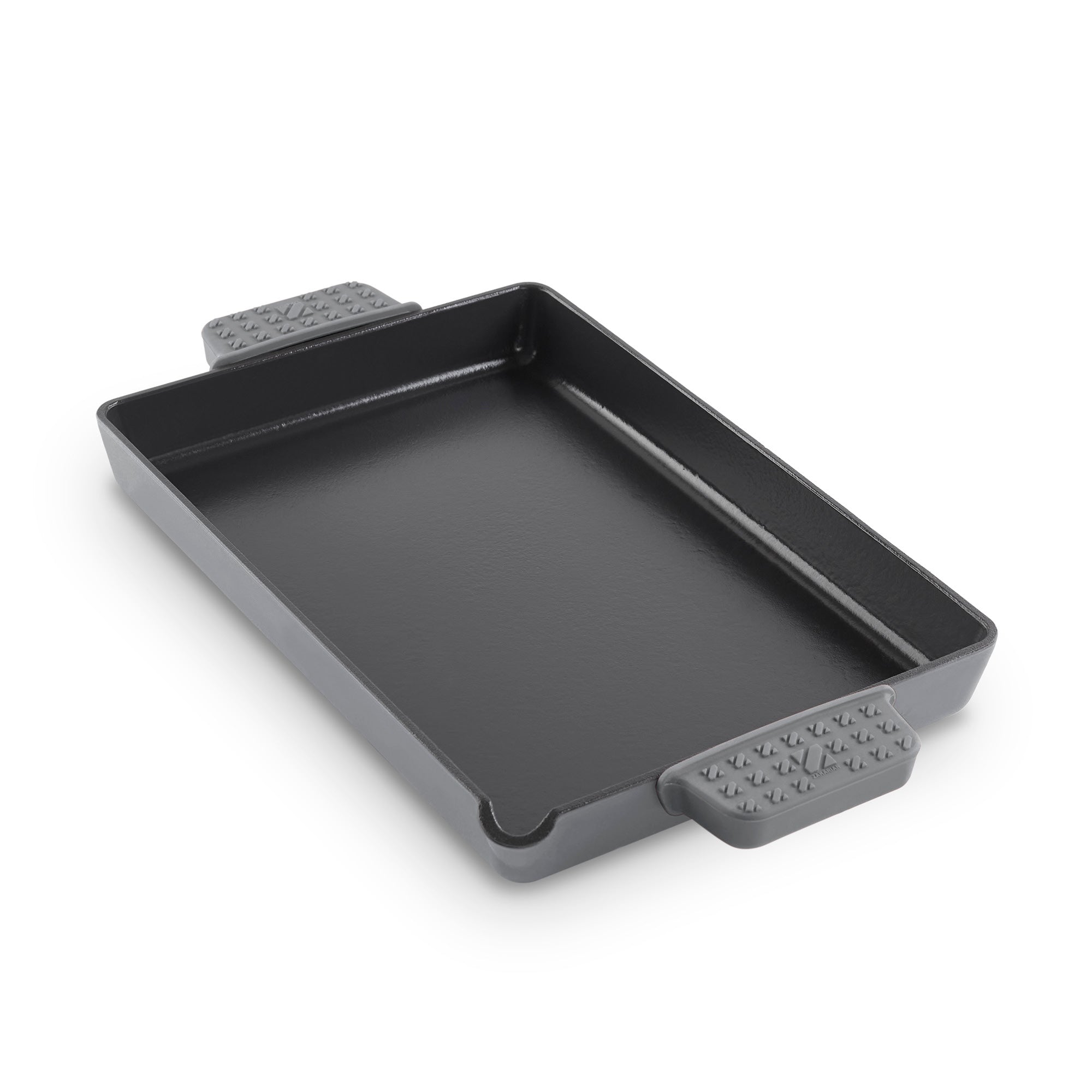 9"x13" Nonstick Cast Iron Pan with Pour Spout T5