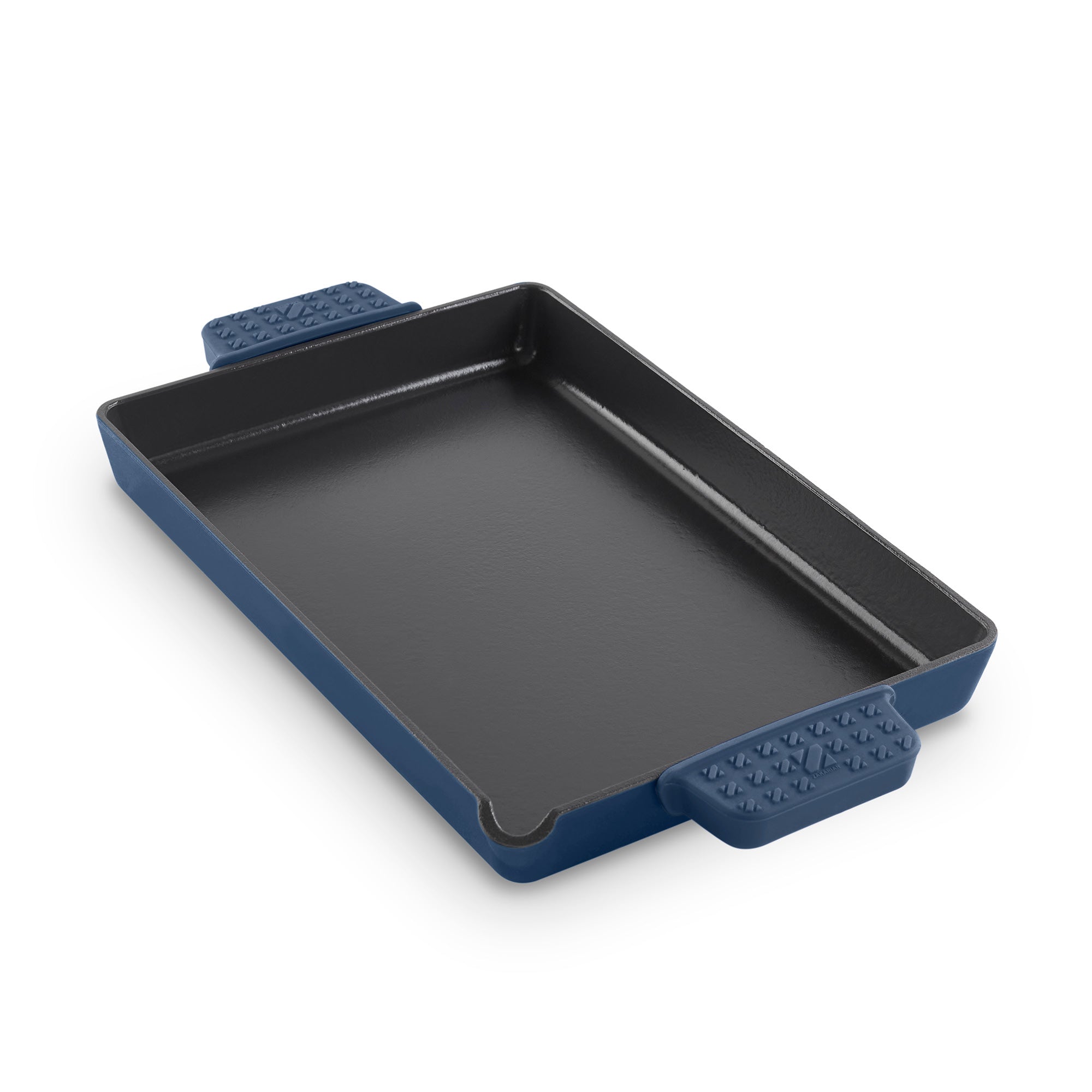 9"x13" Nonstick Cast Iron Pan with Pour Spout T5